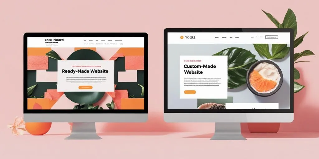 Site pronto ou site personalizado: qual é a melhor escolha para o seu negócio? Site pronto ou site personalizado: qual é a melhor escolha para o seu negócio?